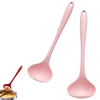 Produktbild von Silikon-Küchenlöffel, hitzebeständig, 28,5 cm, für die Küche