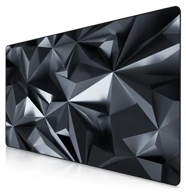 Zdjęcie produktu dla Titanwolf Gaming Mousepad, XXXL Speed Mousepad 1200 x 600 mm, szybkość i precyzja, czarny kryształ