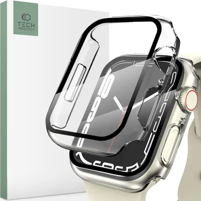 Produktbild von Tech-Protect Defense360 Apple Watch 7 / 8 / 9 (45 Mm) Klar