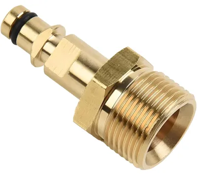 Productafbeelding van M22 Hoogdrukreiniger Adapter Messing – Schnellkoppeling voor Kärcher, Nilfisk en Bosch