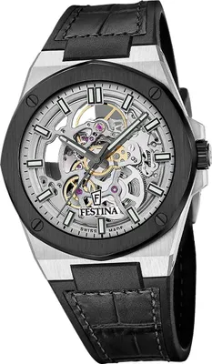 Immagine prodotto di Festina orologio da polso automatico da uomo in pelle nera D2UF22009/1