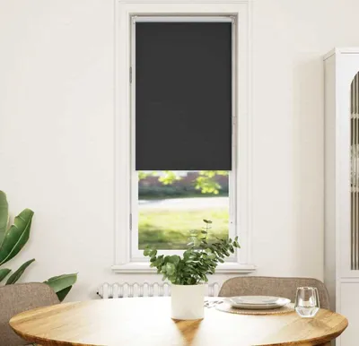 Obrázek produktu pro Maison Exclusive – zatemňovací roleta černá 50 x 175 cm, šířka látky 45,7 cm