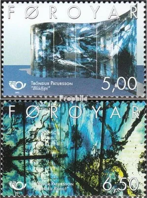 Produktbild von Briefmarken Dänemark - Färöer 2002 Mi 421-422 (kompl.Ausg.) postfrisch Kunst d. 20. Jahrh.