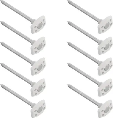 Image de 10 piquets pour tapis de sol de tente, 10 cm, pour le camping