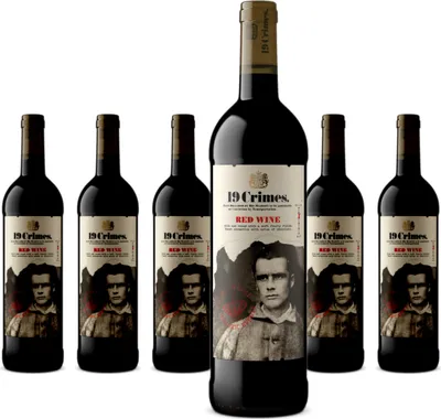 Produktbild von 6 x 19 Crimes Red Blend