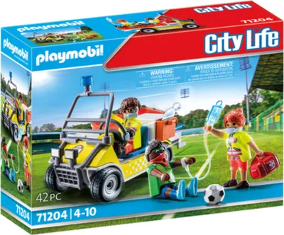Produktbild von PLAYMOBIL City Life 71204 Rettungscaddy