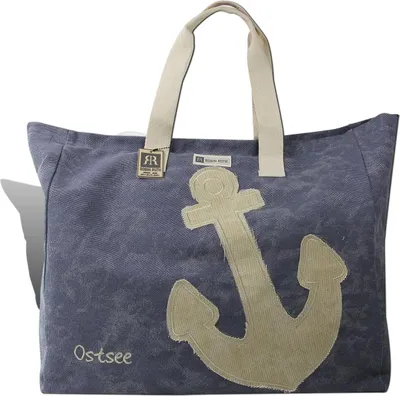 Immagine prodotto di Robin Ruth borsa a tracolla cotone poliestere jeans blu beige D2OTG5125B