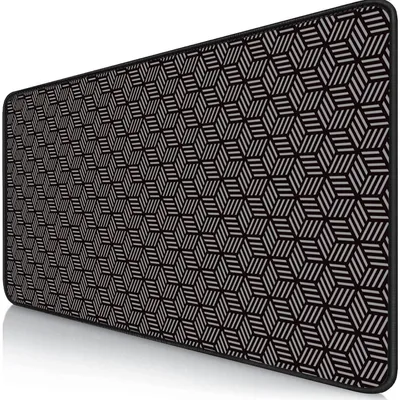 Produktbild von Gaming Mauspad XXL, rutschfest, wasserdicht, vernähte Kanten, 800x300mm