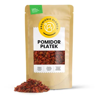 Zdjęcie produktu dla Pomidor Suszony Płatek 100 g