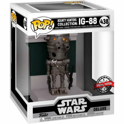 Immagine prodotto di Funko Pop! Deluxe IG-88 - Figurka Star Wars Bounty Hunters Exclusywna