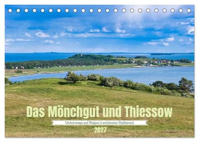 Produktbild von Das Mönchgut und Thiessow (Tischkalender 2027 DIN A5 quer), CALVENDO Monatskalender