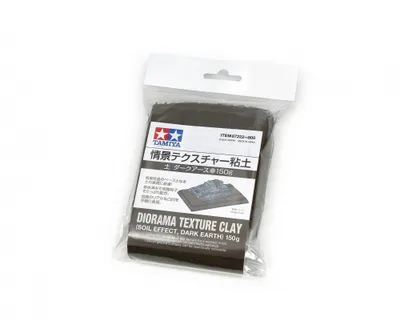 Produktbild von Tamiya Spachtelmasse Lehmboden/Erde dkl. 150g Diorama Texture