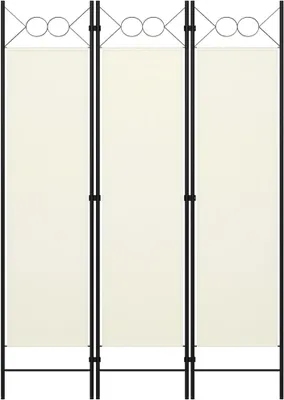 Produktbild von 3-tlg. Raumteiler Weiß 120×180 cm