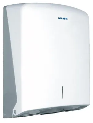 Image de Distributeur d'essuie-mains Hypereco ABS blanc - DELABIE - 6603D