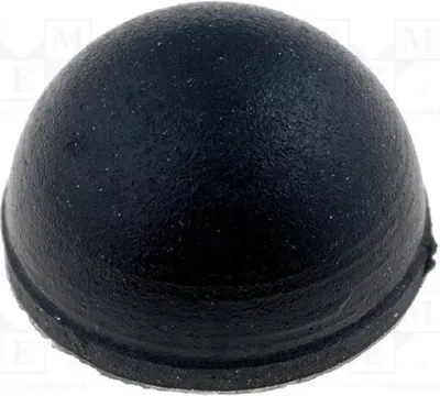 Obrázek produktu pro 10 kusů samolepicích podložek pod nohy: A: 6,7 mm, B: 4,2 mm, barva: černá