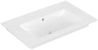 Image de Villeroy & Boch Venticello lavabo armoire, sans trou pour robinet, avec trop-plein, 800x500mm, 41048JR1