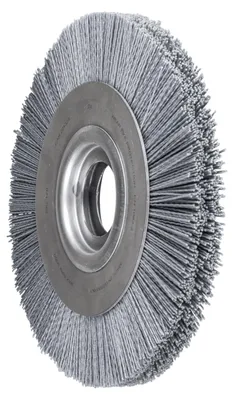 Produktbild von PFERD 43740134, Schleifbürste, Universal, Siliciumcarbid, 3600 RPM, Rund, 5,08 cm