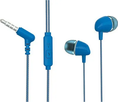 Produktbild von Kopfhörer mit Mikrofon TM Electron Blau