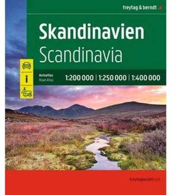 Obrázok produktu pre freytag & berndt Autoatlas Skandinavien 1:200.000