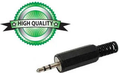 Immagine prodotto di 2.5 mm-STEREO-COLLEGAMENTO - PLASTICA, NERO