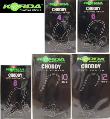 Produktbild von Korda Choddy Hook Karpfenhaken , Größe:6