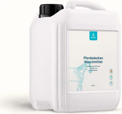 Produktbild von eco:fy Pferdedecken Waschmittel Rug Wash Deckenwaschmittel für atumgsaktive Synthetik- und Baumwolldecken