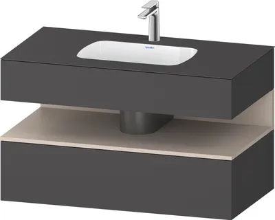 Produktbild von DURAVIT QA4786091490000 QTG EWT KWTU 1000 Wß Hgl. Be