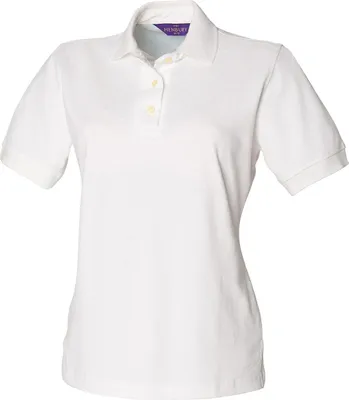 Image de Henbury - Polo "Classic" pour femme PC5903 (40 FR) (Blanc)