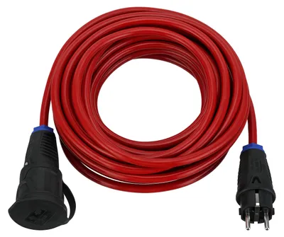 Zdjęcie produktu dla Przedłużacz gumowy 10 m czerwonyH07RN-F3G1.5