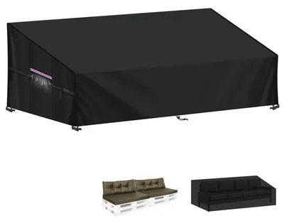 Productafbeelding van Tuinbankhoes, 420D Oxford, waterdicht, 250x99x80/40 cm
