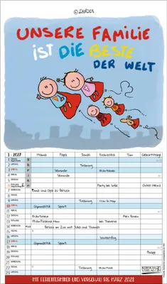 Produktbild von Unsere Familie ist die beste! 2027
