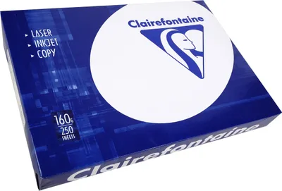 Immagine prodotto di Carta multifunzionale Clairalfa A3 420x297mm 160g/qm bianco PU=4x250 fogli