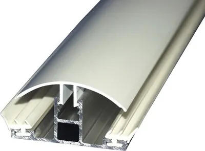 Produktbild von Gutta PVC Klemm-Verbindungsprofil für 10+16 mm Doppelstegplatten L = 3500 mm