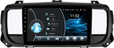 Immagine prodotto di Autoradio con Bluetooth e CarPlay per Peugeot Expert 3, Citroën Jumpy 3 e SpaceTourer (2016-2021) - Compatibile con Apple e Android - Impianto stereo con sistema di navigazione - 2 GB di RAM, 32 GB di memoria