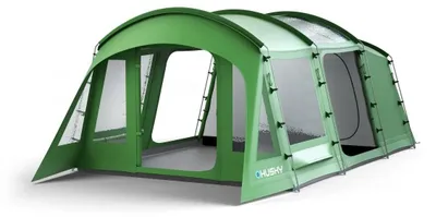 Produktbild von Husky Caravan 17 Dural - Familienzelt - 5 Schlafplätze - Grün