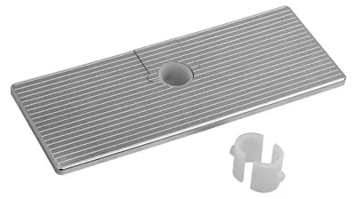 Productafbeelding van Sapho afvoerschaal voor douchestangen (diameter 18, 20, 22, 25 mm), ABS / chroom