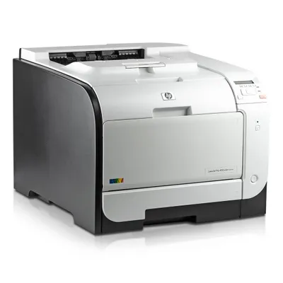 Produktbild von HP LaserJet ProM451DN - Laserdrucker - Farbe - Desktop - 600 x 600 dpi Druckauflösung - 20 ppm Monodruck/20 ppm Farbdruckgeschwindigkeit - 300 Seiten Kapazität - Duplexdruck, Automatisch - LCD - Fast Ethernet - USB