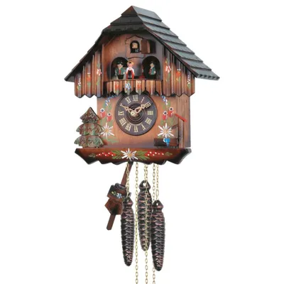 Image de Engstler - 430/6 QMT - Horloge murale coucou - Quartz