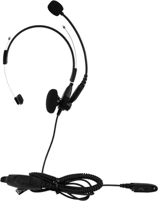 Produktbild von Sluchátková náhlavní souprava Retevis Walkie-Talkie, sluchátka přes hlavu s otočným mikrofonem, kompatibilní s vysílačkou Ailunce HD1 DMR