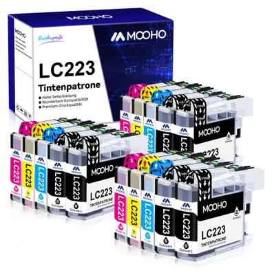 Produktbild von 15PK Druckerpatronen LC223 XL kompatible für Brother MFC J5720DW DCP J562DW MFC J5320DW DCP J4120DW J562 DW, MFC J4625DW MFC J4620DW MFC J480DW MFC J680DW