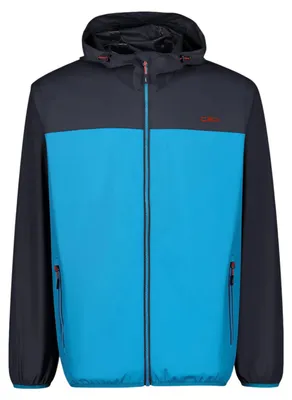 Produktbild von CMP Herren Regenjacke Pack Pocket mit Kapuze blau 48