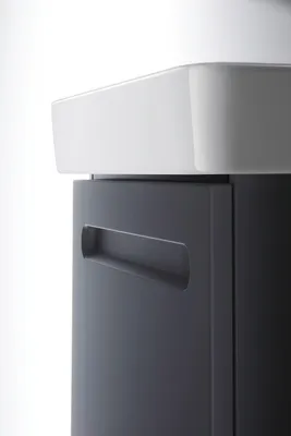 Produktbild von Duravit No.1 Waschtischunterbau wandhängend, eine Tür, Anschlag rechts, 390x316x478mm, N14266R49490000