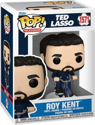 Immagine prodotto di Figurka Winylowa Ted Lasso POP! - Roy Kent na rowerze, 9 cm, Funko