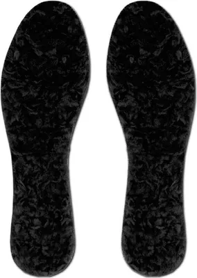 Produktbild von Einlegesohlen, Lammflor Schuheinlagen - 35/36 - Schwarz