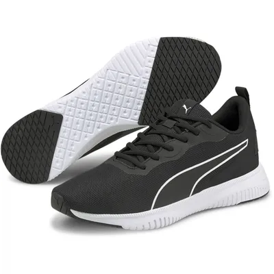 Immagine prodotto di Scarpe da corsa Puma Flyer Flex unisex, nero e bianco, taglia 45