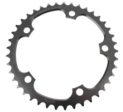 Obrázok produktu pre Sada skrutiek reťazového krúžku Shimano Supertype - Shimano Supertype 42T 130 mm strieborná