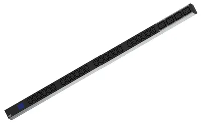 Zdjęcie produktu dla Bachmann BlueNet BN0500, Regulowany, Czarny, LCD, 28 x gniazdo sieciowe, C13 panel, C19 panel, 3 m