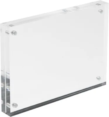 Produktbild von Acrylblock magnetisch A6 15mm transparent Packung mit 6 Stück