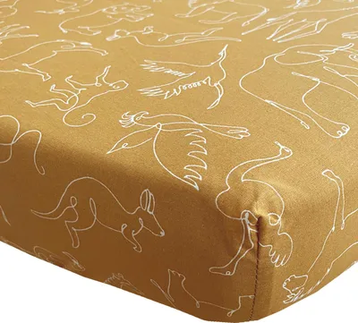 Produktbild von Bink Bedding Savanne Spannbettlaken - 90 x 200 cm | Spannbettlaken & Molton