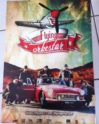 Obrázok produktu pre Flying Orkestra – PLAKÁT – 40x60 cm